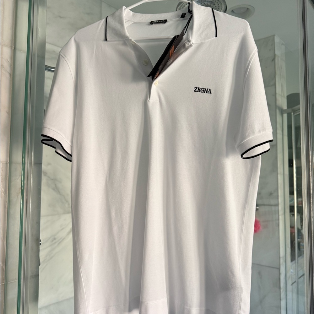 Zegna Men’s authentic brand new polo shirt